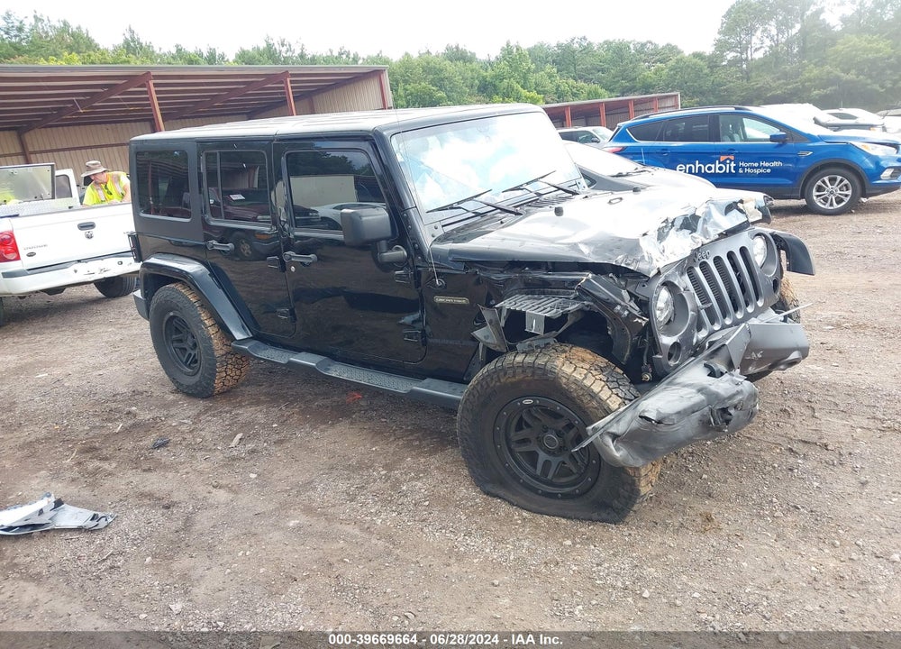 2016 JEEP WRANGLER UNLIMITED FREEDOM VIN: 1C4HJWDG6GL193760