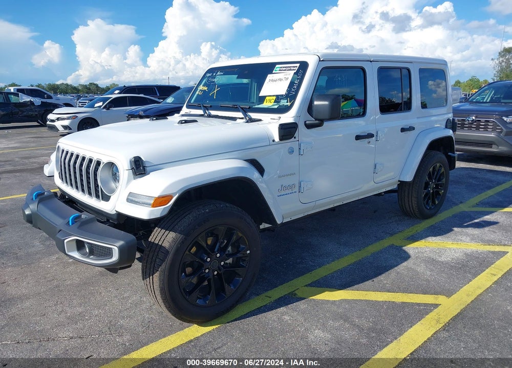 2024 JEEP WRANGLER 4XE SAHARA 4XE VIN: 1C4RJXP63RW225899