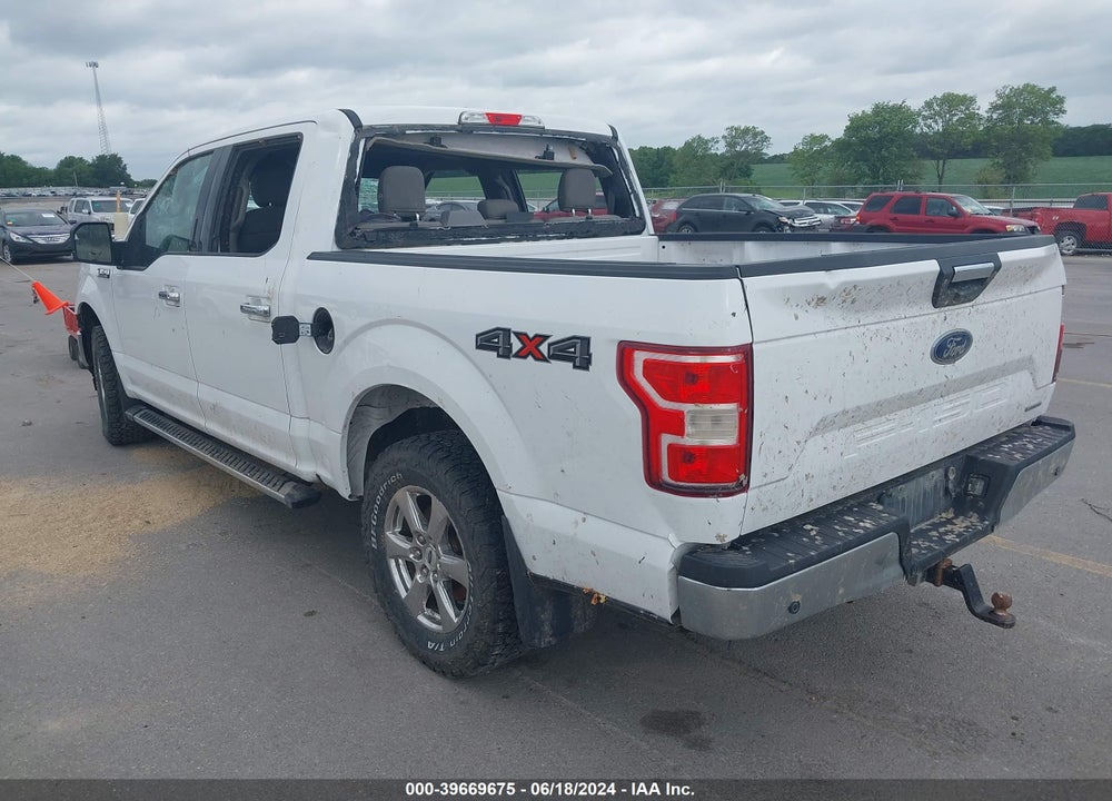 2018 FORD F-150 XLT VIN: 1FTEW1EPXJKE14764
