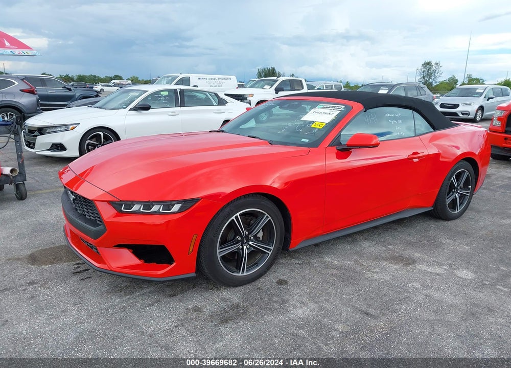 2024 FORD MUSTANG ECOBOOST PREMIUM VIN: 1FAGP8UH3R5123239