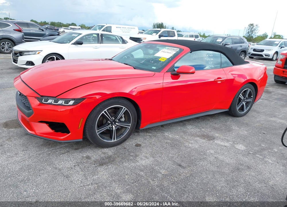 2024 FORD MUSTANG ECOBOOST PREMIUM VIN: 1FAGP8UH3R5123239
