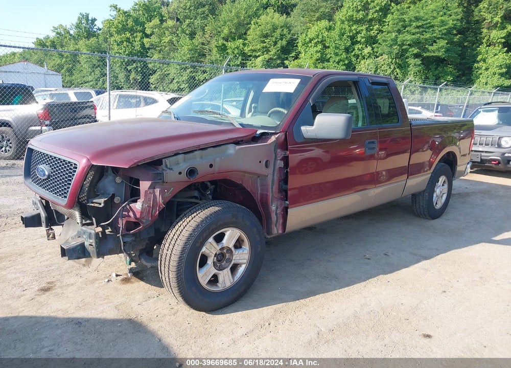2004 FORD F-150 STX/XL/XLT VIN: 1FTRX12W24NB97370
