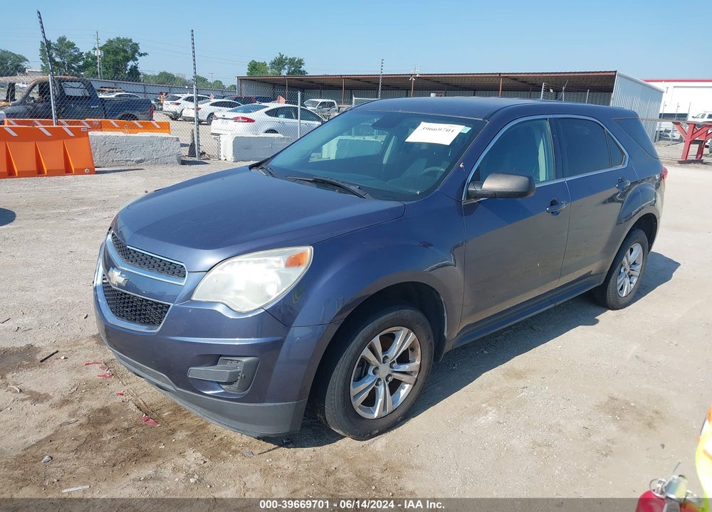 2013 CHEVROLET EQUINOX LS VIN: 2GNALBEK7D6317280