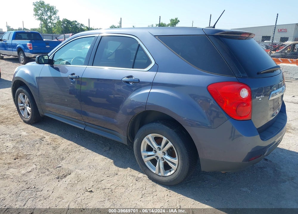 2013 CHEVROLET EQUINOX LS VIN: 2GNALBEK7D6317280
