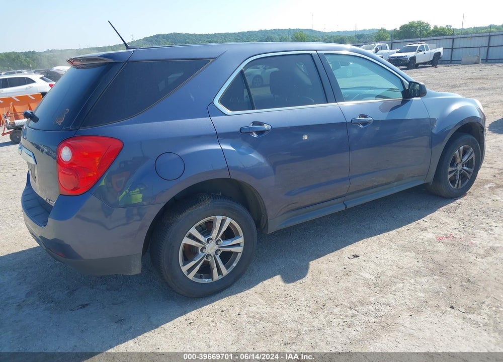 2013 CHEVROLET EQUINOX LS VIN: 2GNALBEK7D6317280