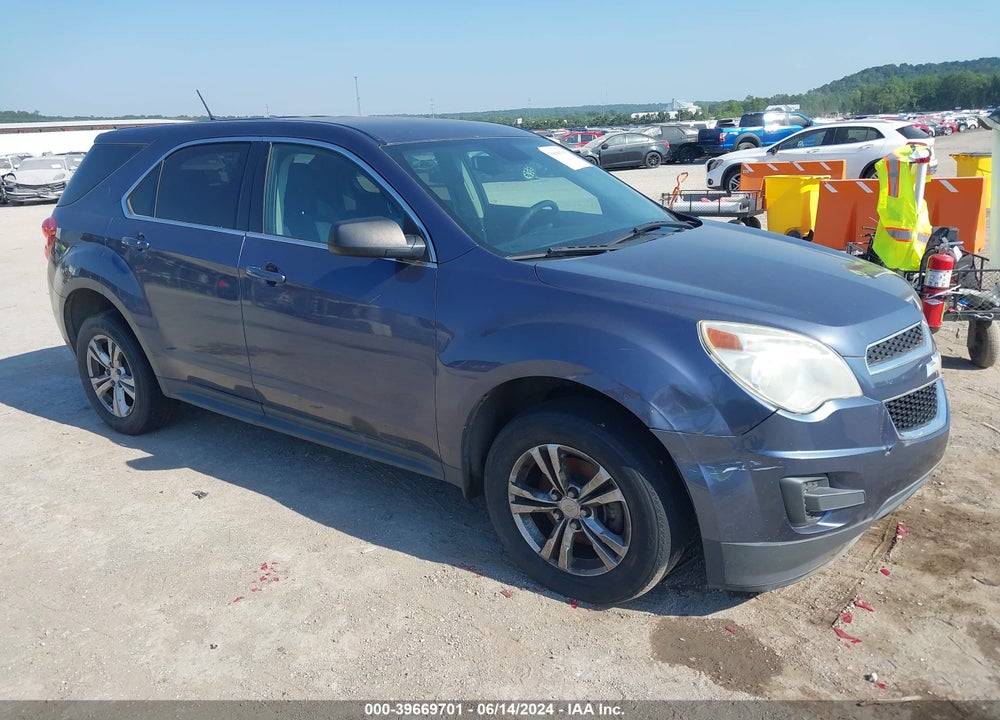 2013 CHEVROLET EQUINOX LS VIN: 2GNALBEK7D6317280