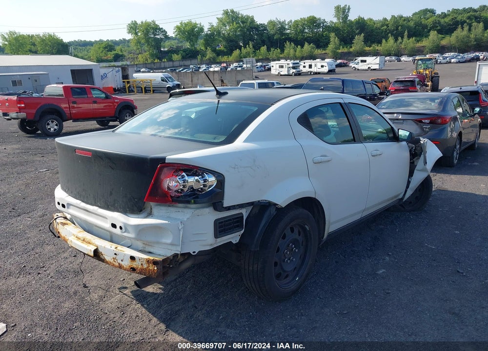 2011 DODGE AVENGER EXPRESS VIN: 1B3BD4FB4BN590692