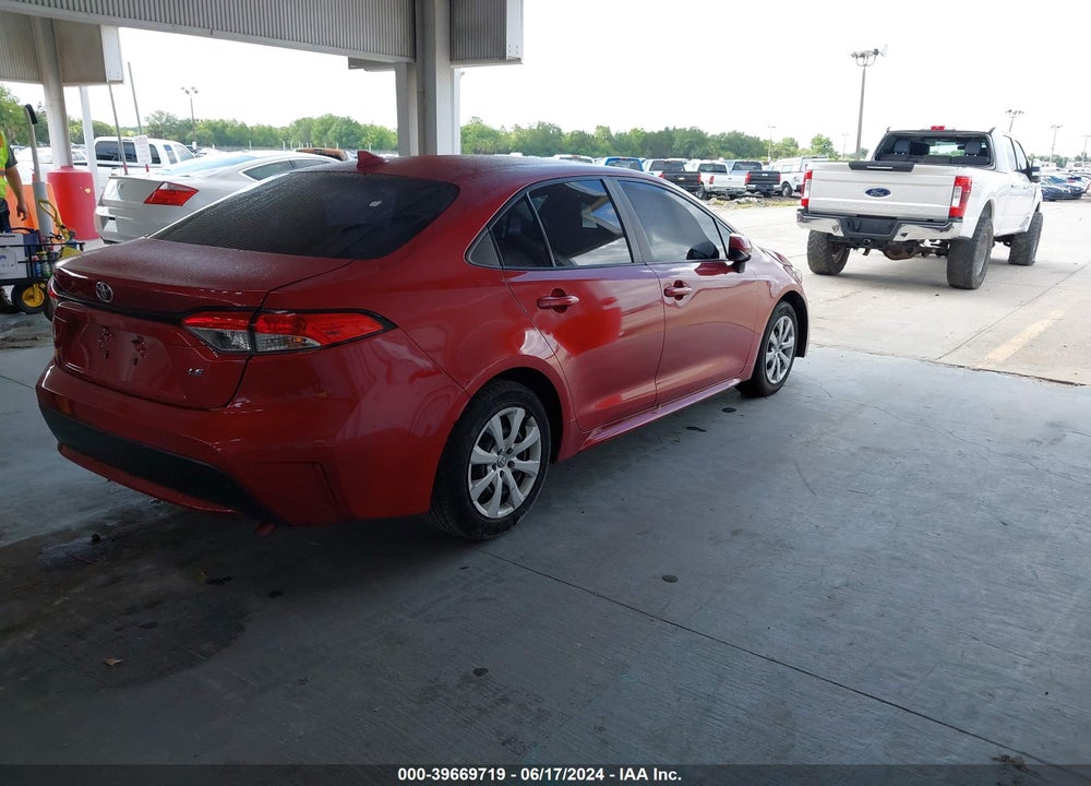 2021 TOYOTA COROLLA LE VIN: 5YFEPMAE0MP151869