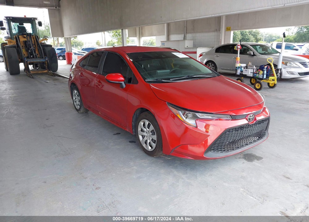 2021 TOYOTA COROLLA LE VIN: 5YFEPMAE0MP151869