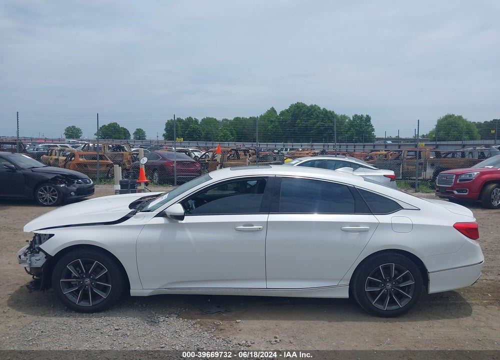 2021 HONDA ACCORD EX-L VIN: 1HGCV1F54MA020213