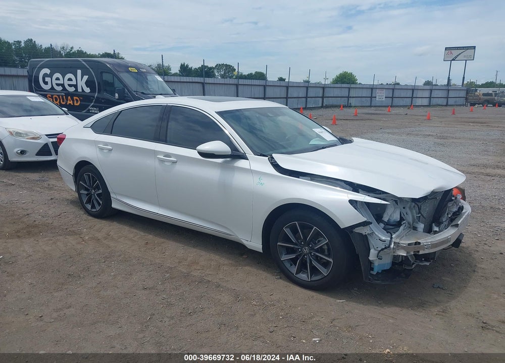 2021 HONDA ACCORD EX-L VIN: 1HGCV1F54MA020213
