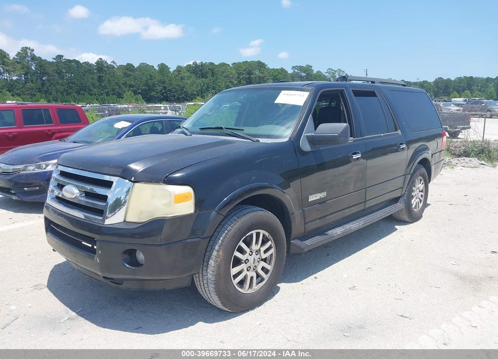 2008 FORD EXPEDITION EL XLT VIN: 1FMFK16508LA54272