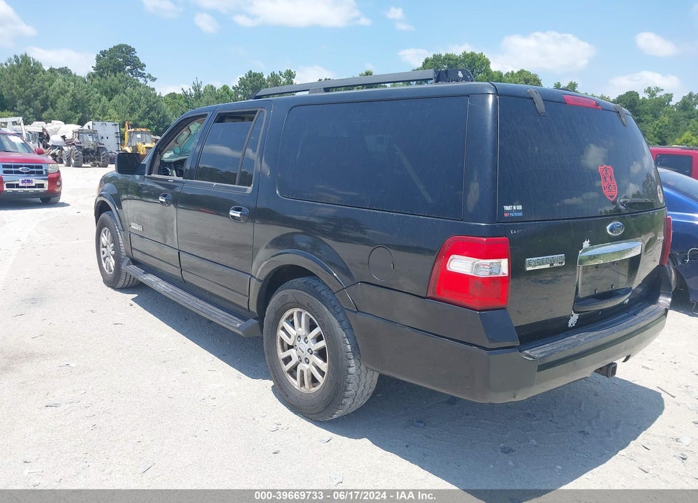 2008 FORD EXPEDITION EL XLT VIN: 1FMFK16508LA54272