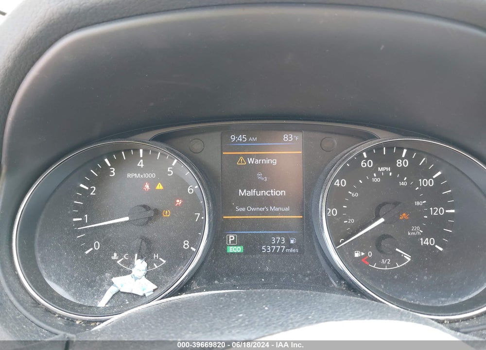 2020 NISSAN ROGUE S FWD VIN: 5N1AT2MT3LC814119