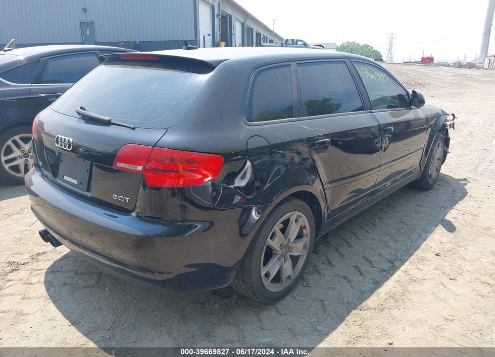 2009 AUDI A3 2.0T VIN: WAUHF98P39A091082