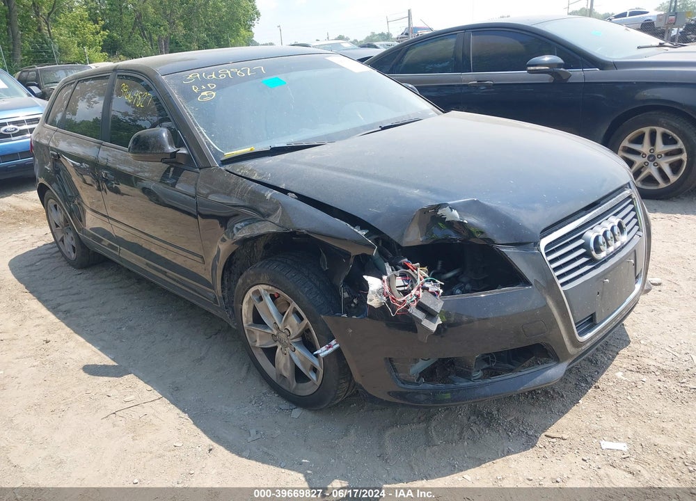 2009 AUDI A3 2.0T VIN: WAUHF98P39A091082