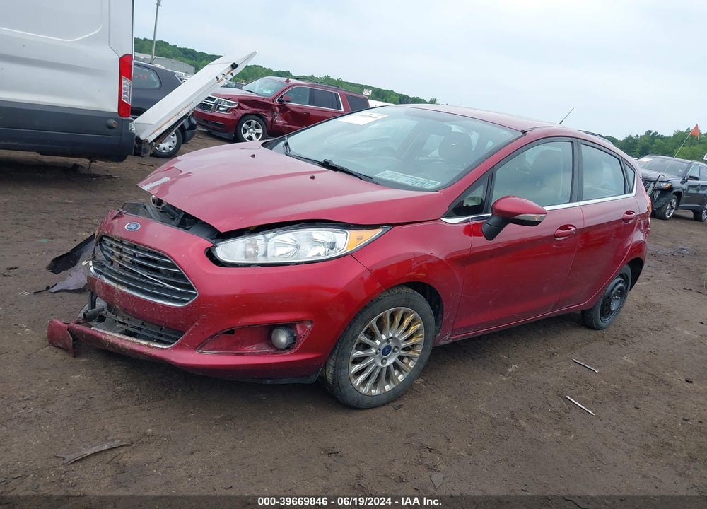 2014 FORD FIESTA TITANIUM VIN: 3FADP4FJ3EM103394