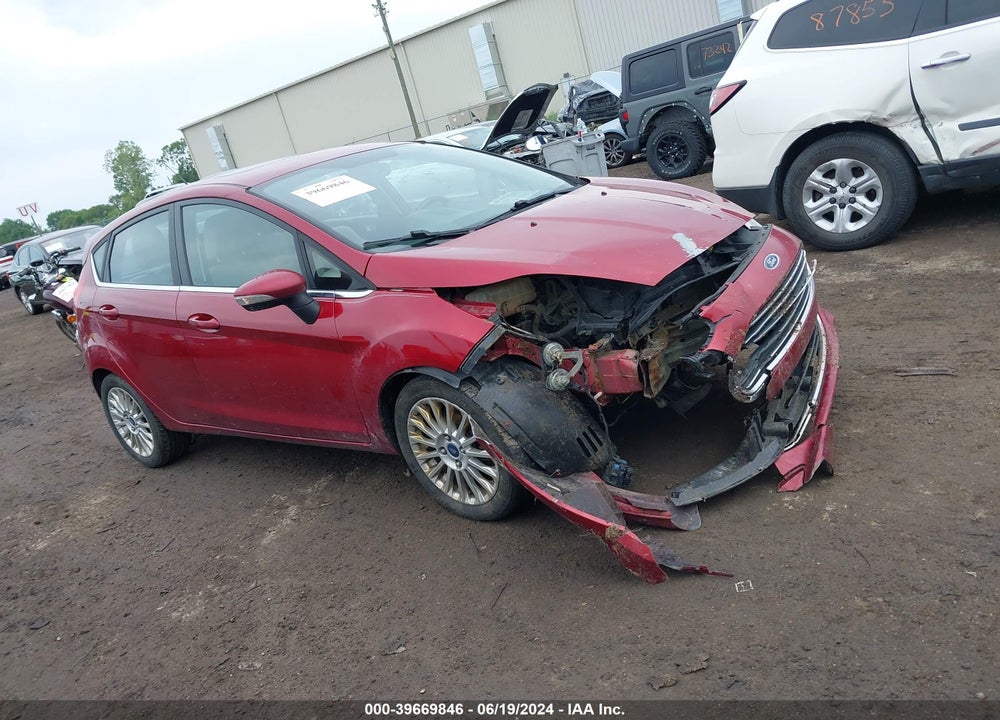 2014 FORD FIESTA TITANIUM VIN: 3FADP4FJ3EM103394