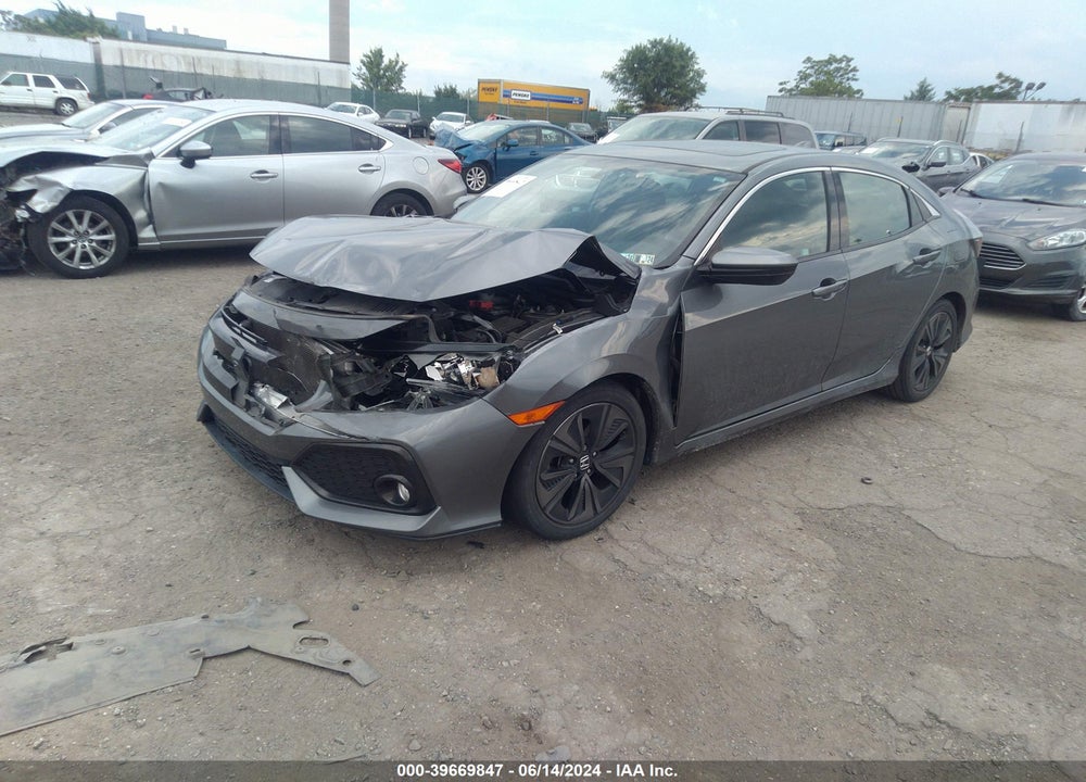 2018 HONDA CIVIC EX VIN: SHHFK7H51JU404665