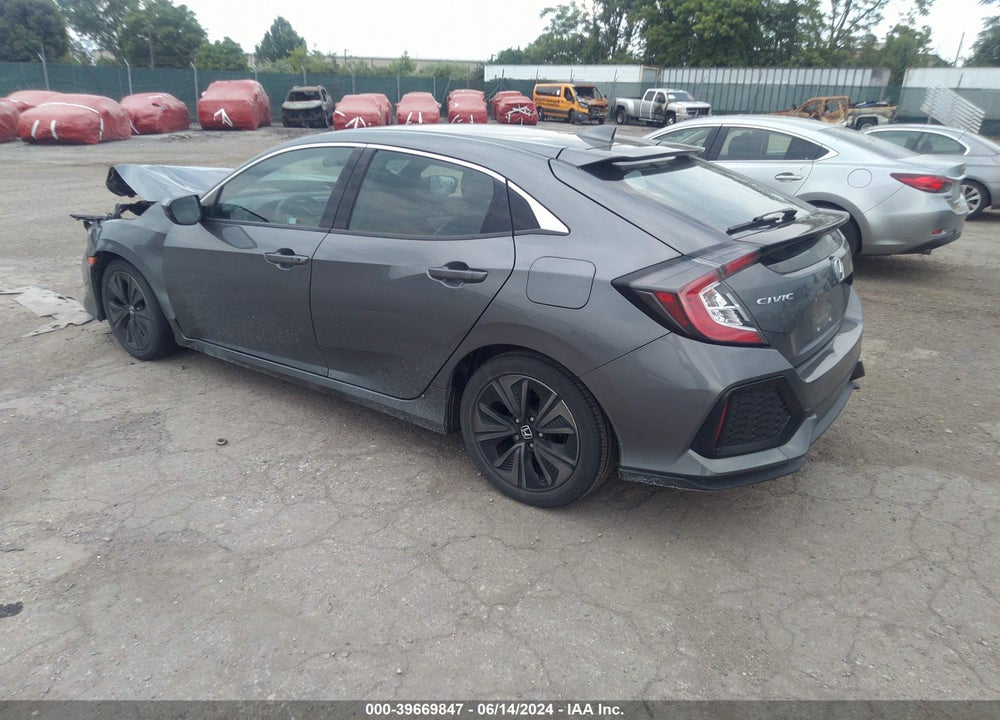 2018 HONDA CIVIC EX VIN: SHHFK7H51JU404665
