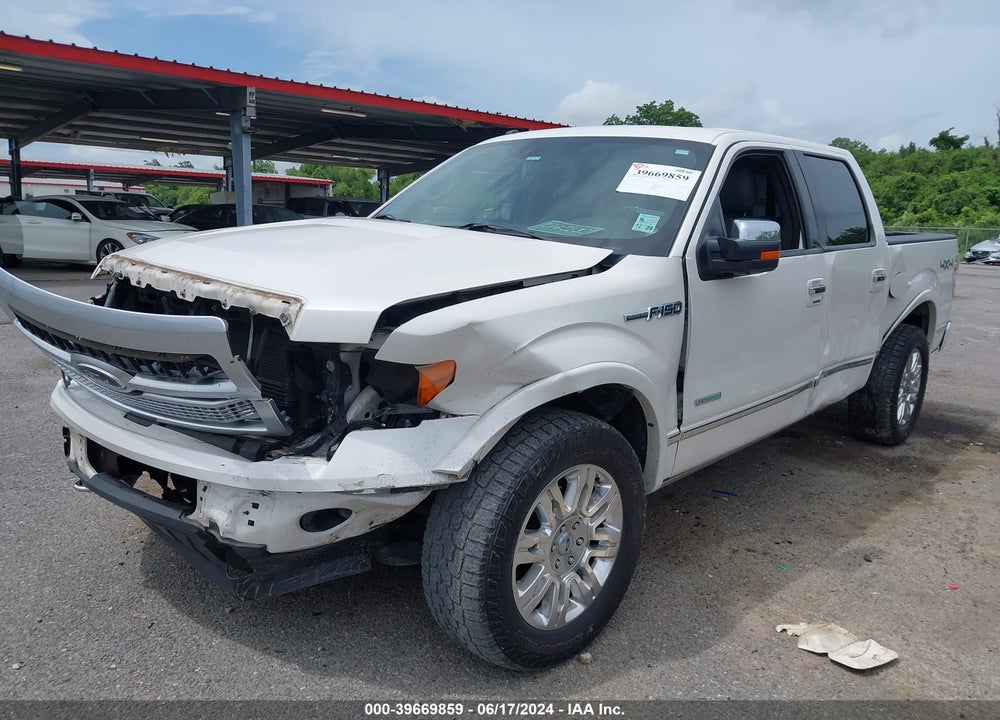 2012 FORD F-150 PLATINUM VIN: 1FTFW1ET3CFB45195