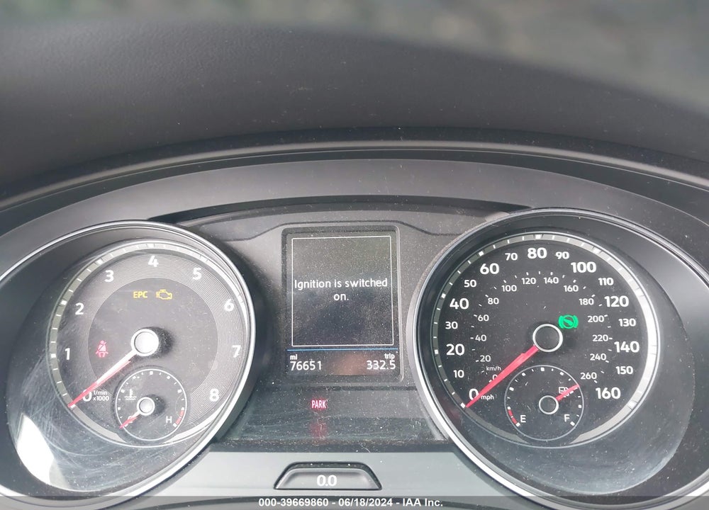 2019 VOLKSWAGEN ATLAS 3.6L V6 SE VIN: 1V2DR2CA7KC549668