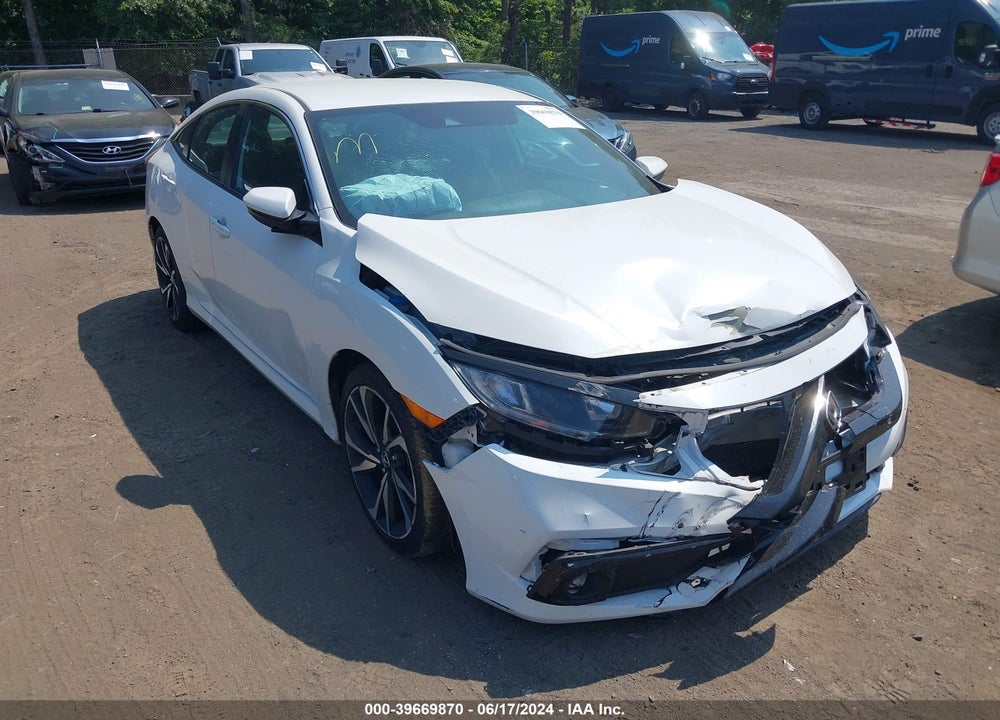 2020 HONDA CIVIC SPORT VIN: 2HGFC2F82LH550702