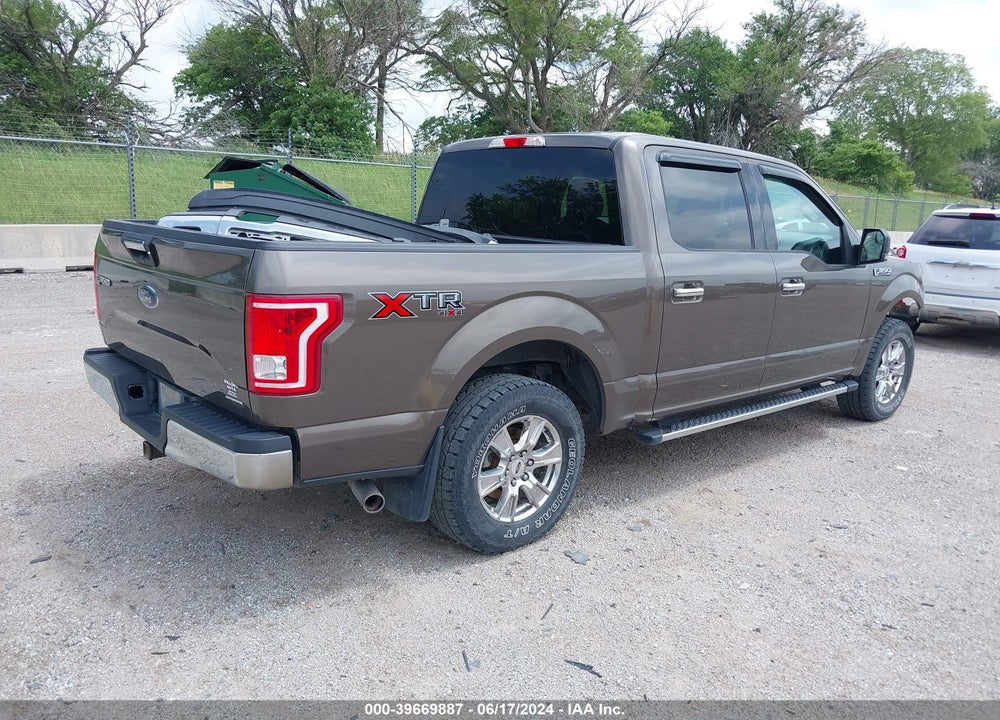 2016 FORD F-150 XLT VIN: 1FTEW1E82GFC35676