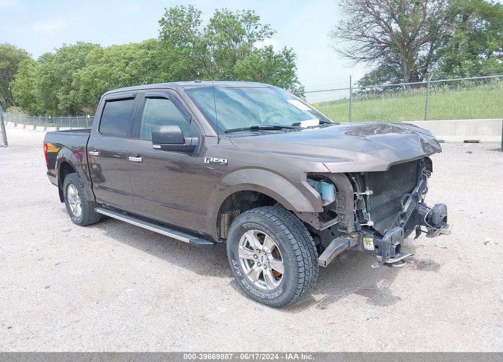 2016 FORD F-150 XLT VIN: 1FTEW1E82GFC35676