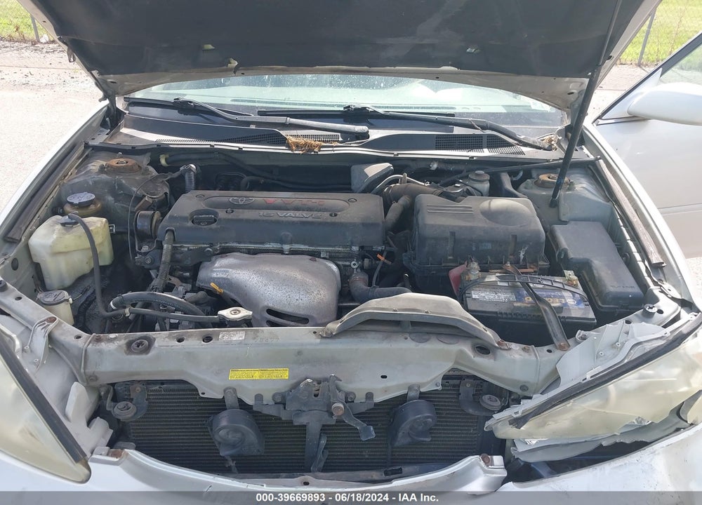 2004 TOYOTA CAMRY LE VIN: 4T1BE32K34U936764