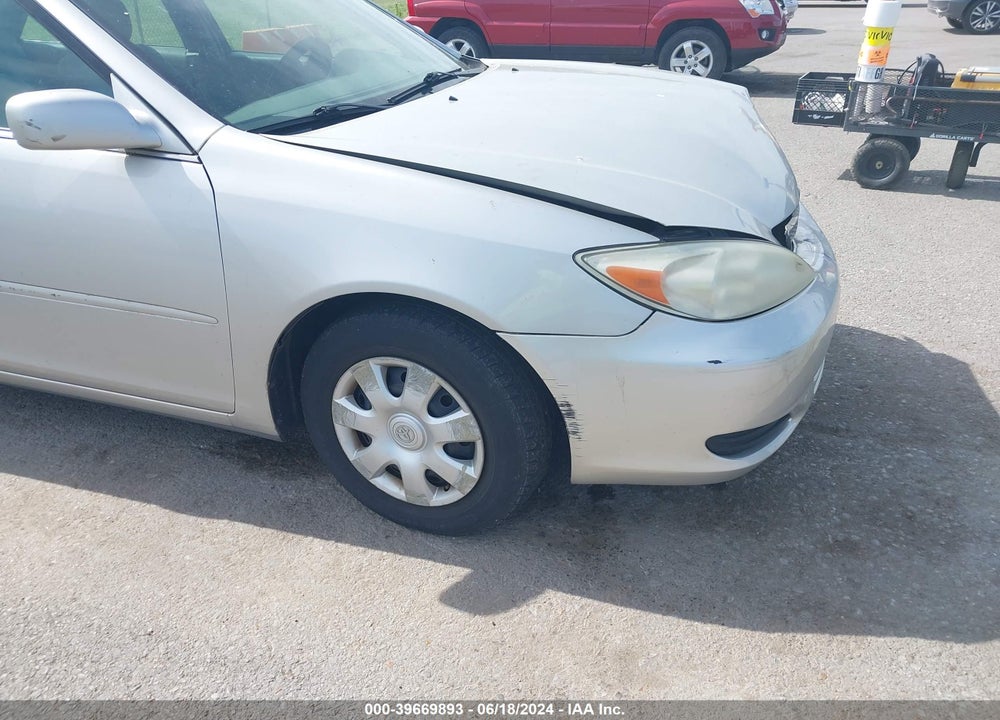 2004 TOYOTA CAMRY LE VIN: 4T1BE32K34U936764