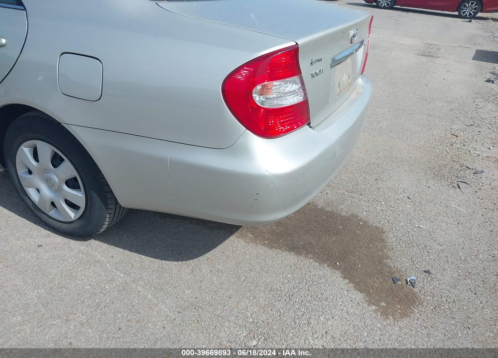 2004 TOYOTA CAMRY LE VIN: 4T1BE32K34U936764