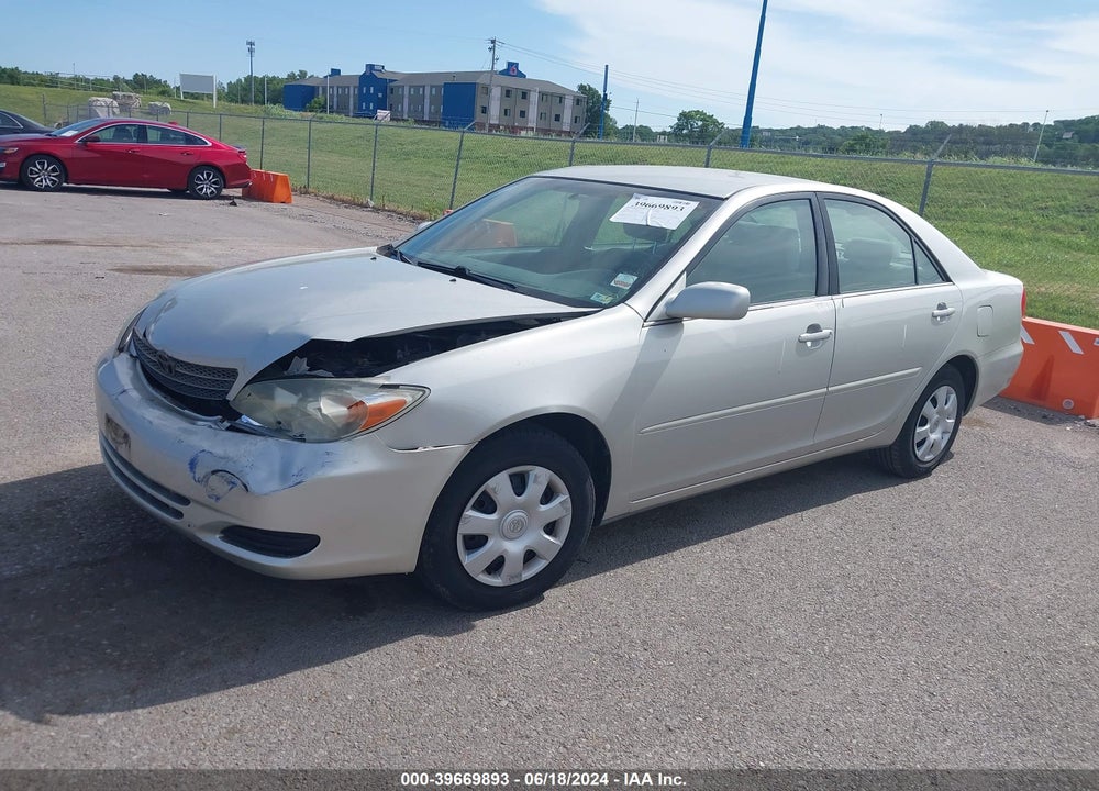 2004 TOYOTA CAMRY LE VIN: 4T1BE32K34U936764