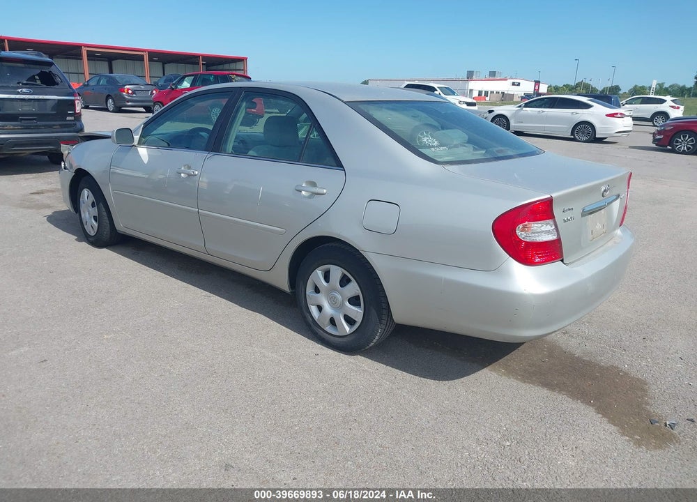 2004 TOYOTA CAMRY LE VIN: 4T1BE32K34U936764