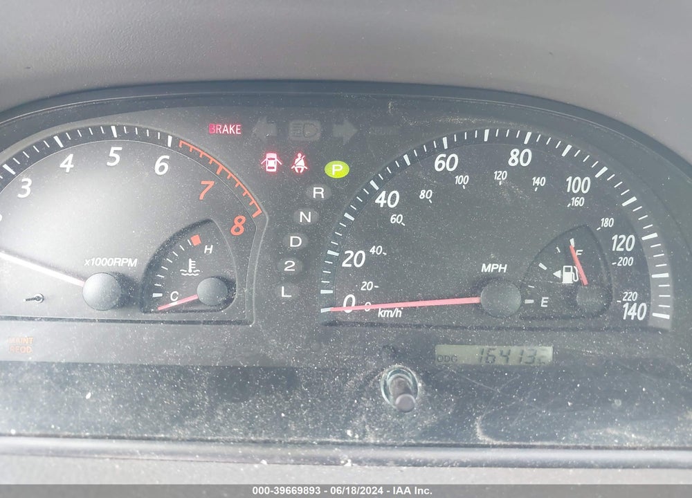 2004 TOYOTA CAMRY LE VIN: 4T1BE32K34U936764