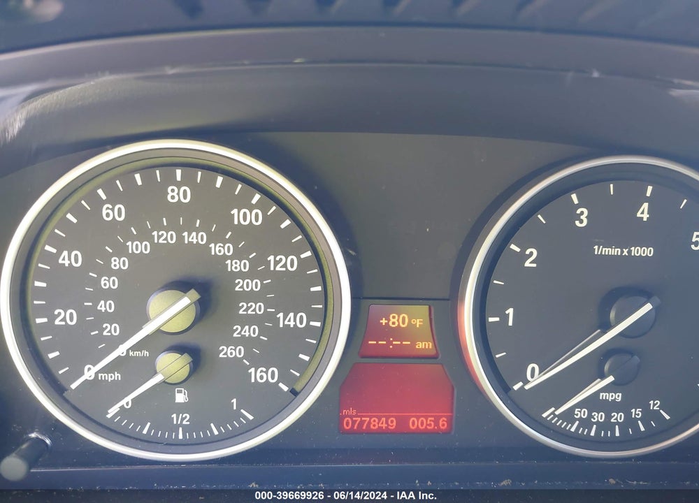 2013 BMW X5 XDRIVE50I VIN: 5UXZV8C59D0C16077