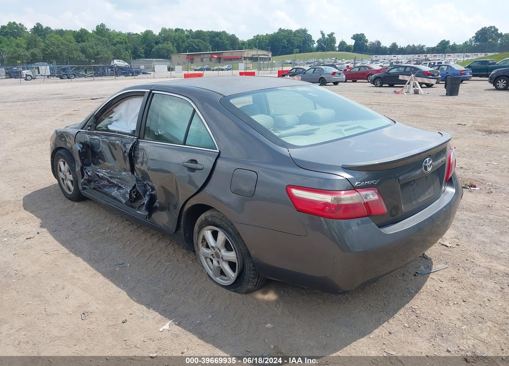 2007 TOYOTA CAMRY LE VIN: JTNBE46K473075489