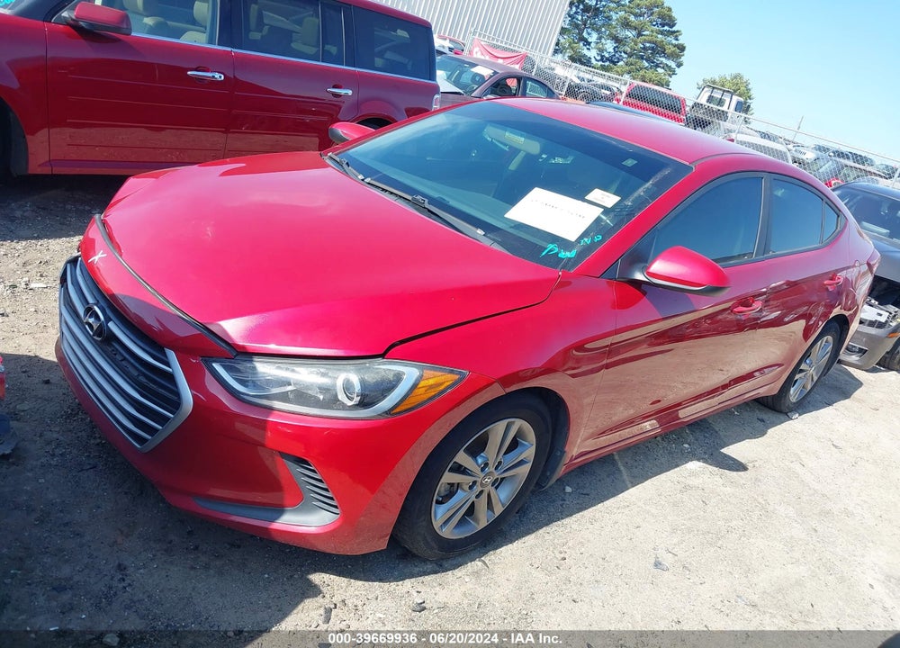 2017 HYUNDAI ELANTRA SE VIN: 5NPD84LF0HH022208