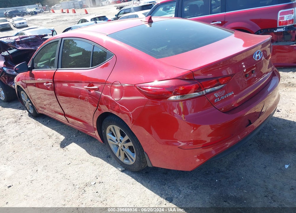 2017 HYUNDAI ELANTRA SE VIN: 5NPD84LF0HH022208