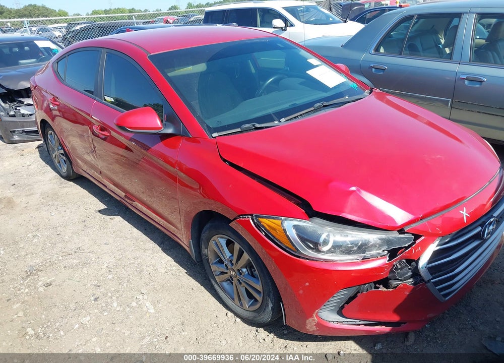 2017 HYUNDAI ELANTRA SE VIN: 5NPD84LF0HH022208