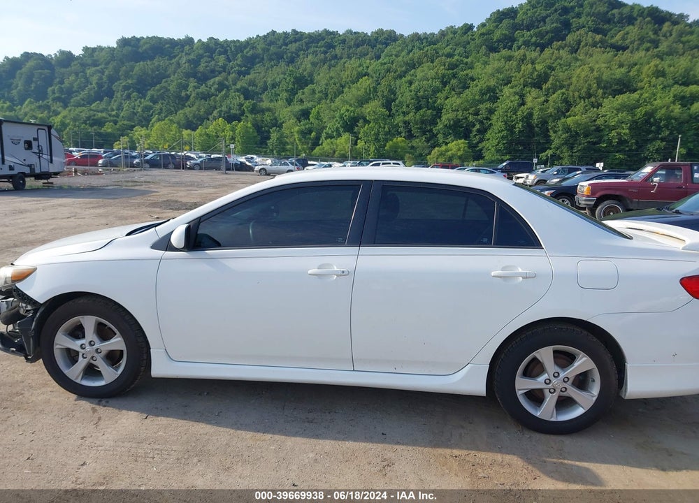 2013 TOYOTA COROLLA S VIN: 2T1BU4EE0DC102239