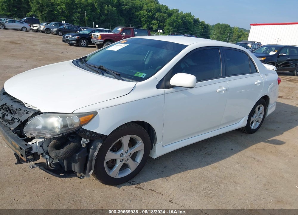 2013 TOYOTA COROLLA S VIN: 2T1BU4EE0DC102239