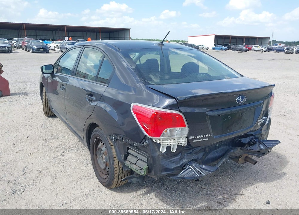 2015 SUBARU IMPREZA 2.0I VIN: JF1GJAA61FH023789