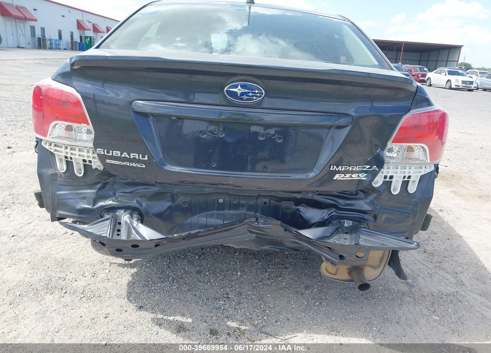 2015 SUBARU IMPREZA 2.0I VIN: JF1GJAA61FH023789