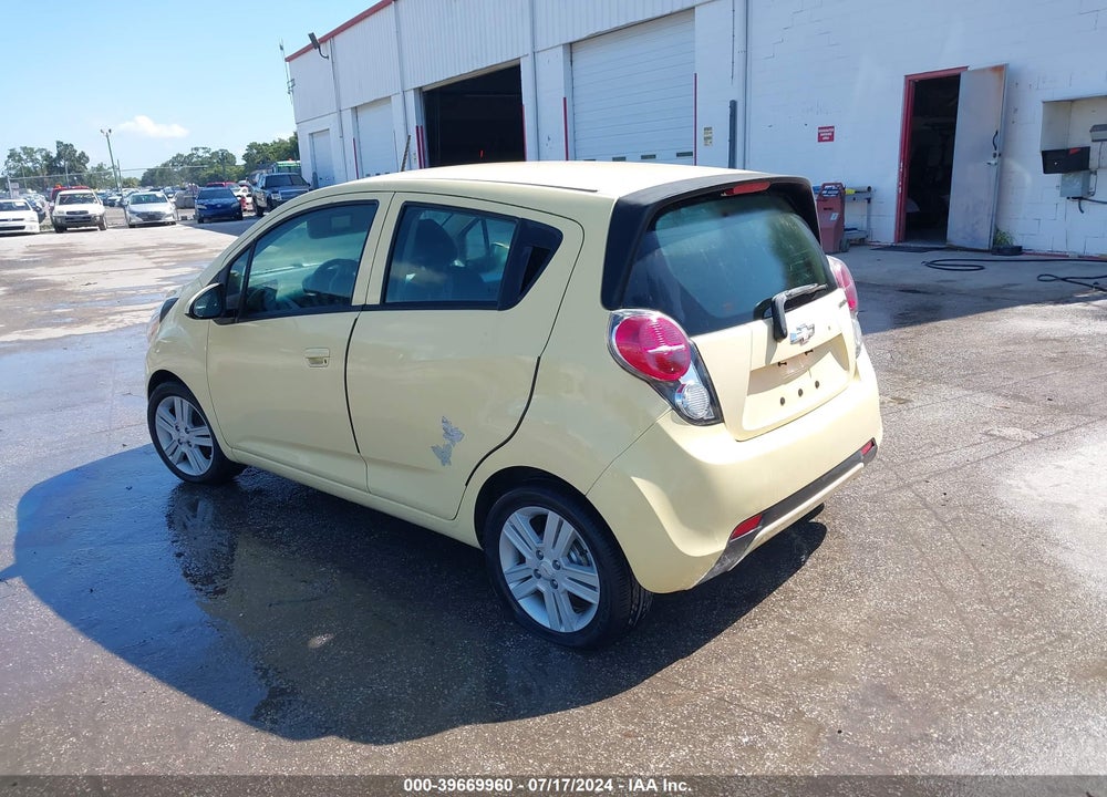 2014 CHEVROLET SPARK LS AUTO VIN: KL8CB6S9XEC488071