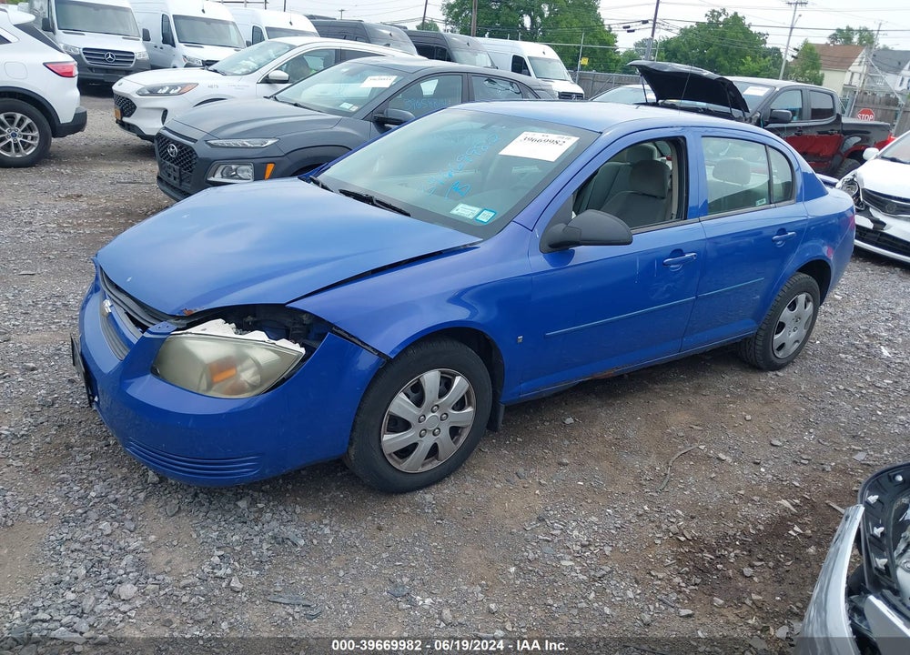 2008 CHEVROLET COBALT LS VIN: 1G1AK58F187190214