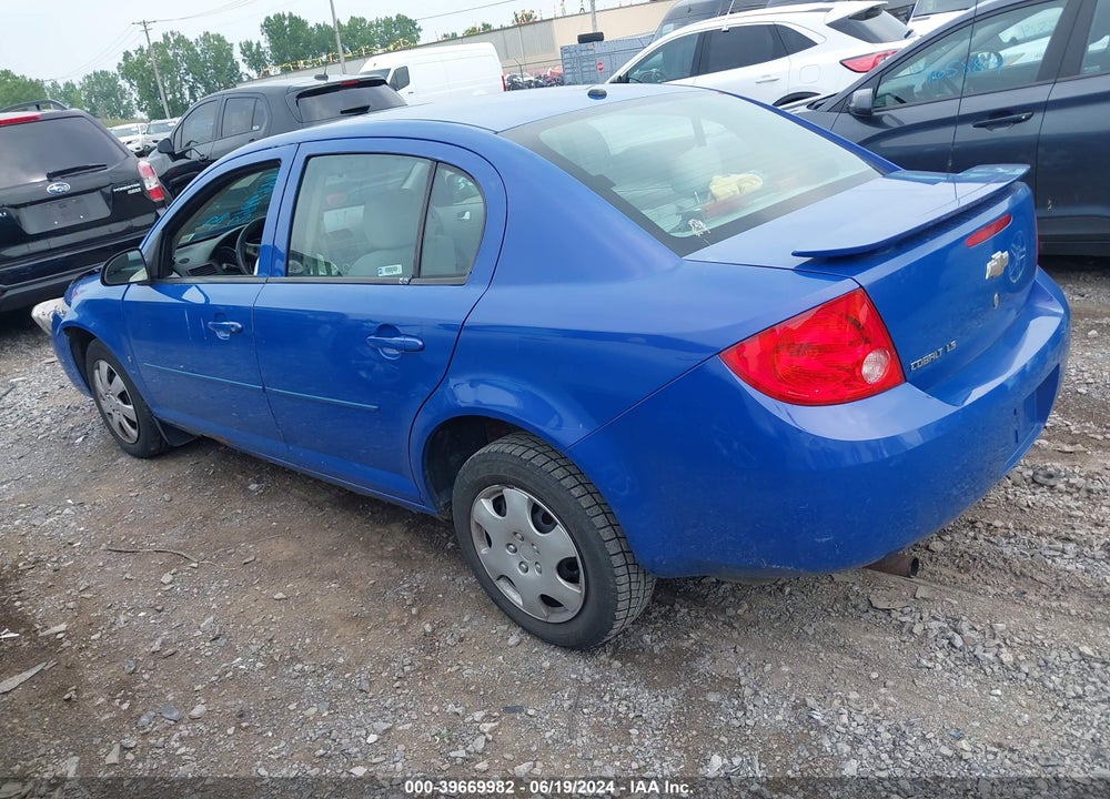 2008 CHEVROLET COBALT LS VIN: 1G1AK58F187190214