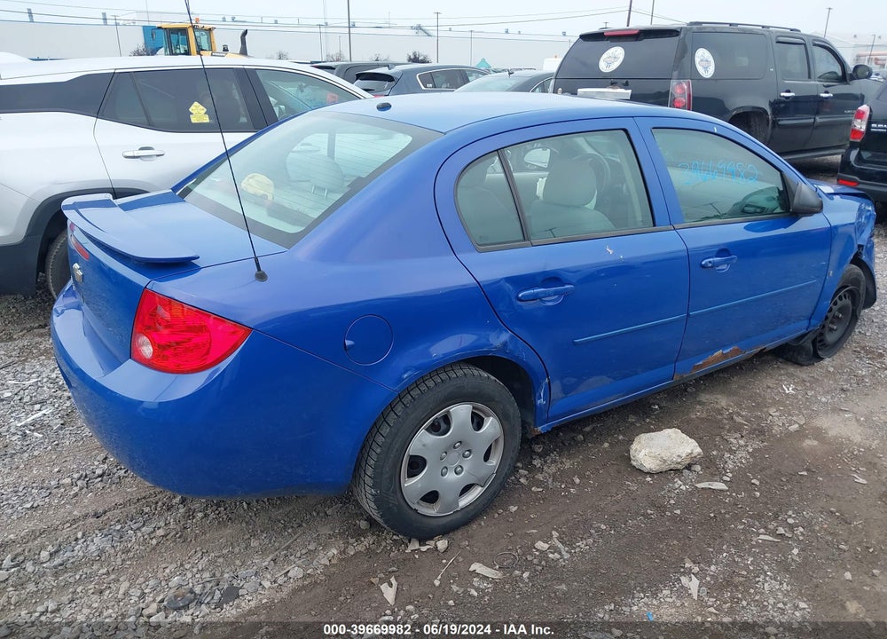 2008 CHEVROLET COBALT LS VIN: 1G1AK58F187190214