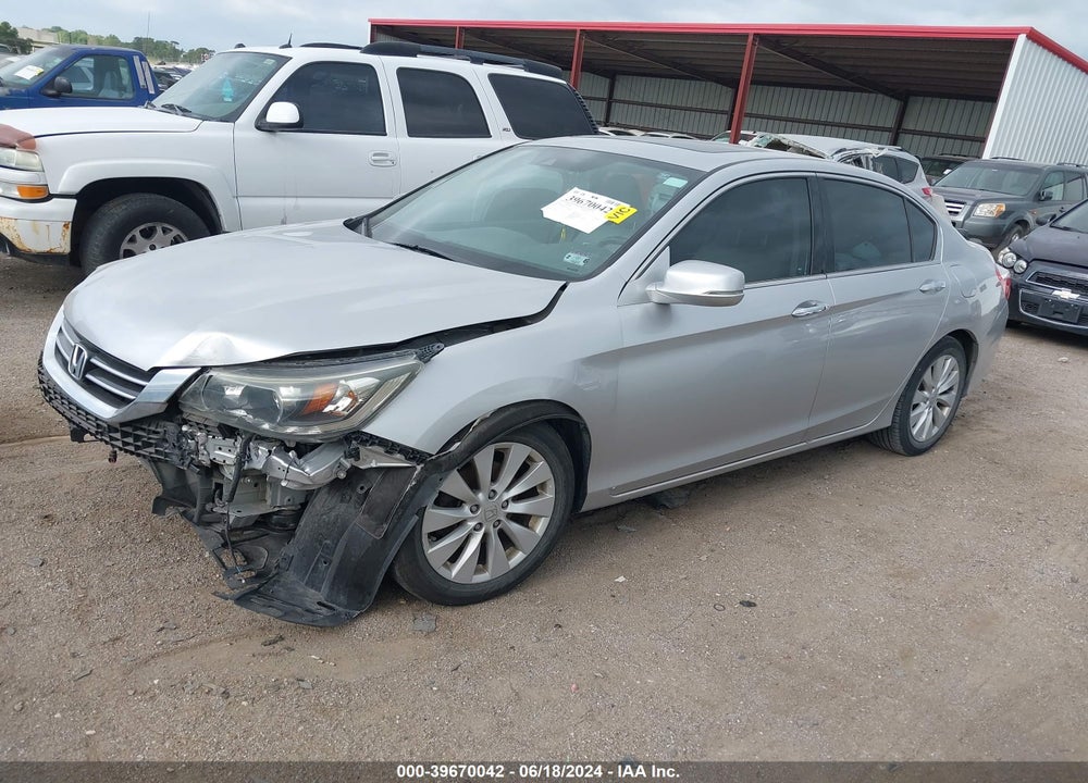 2014 HONDA ACCORD EX-L V-6 VIN: 1HGCR3F89EA021241
