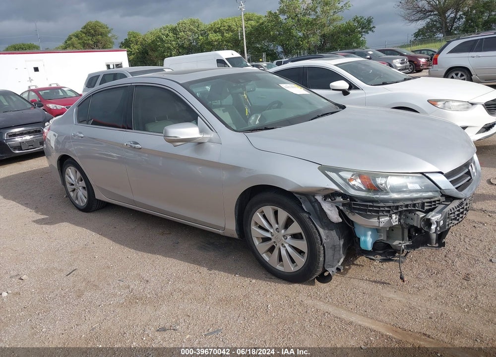 2014 HONDA ACCORD EX-L V-6 VIN: 1HGCR3F89EA021241